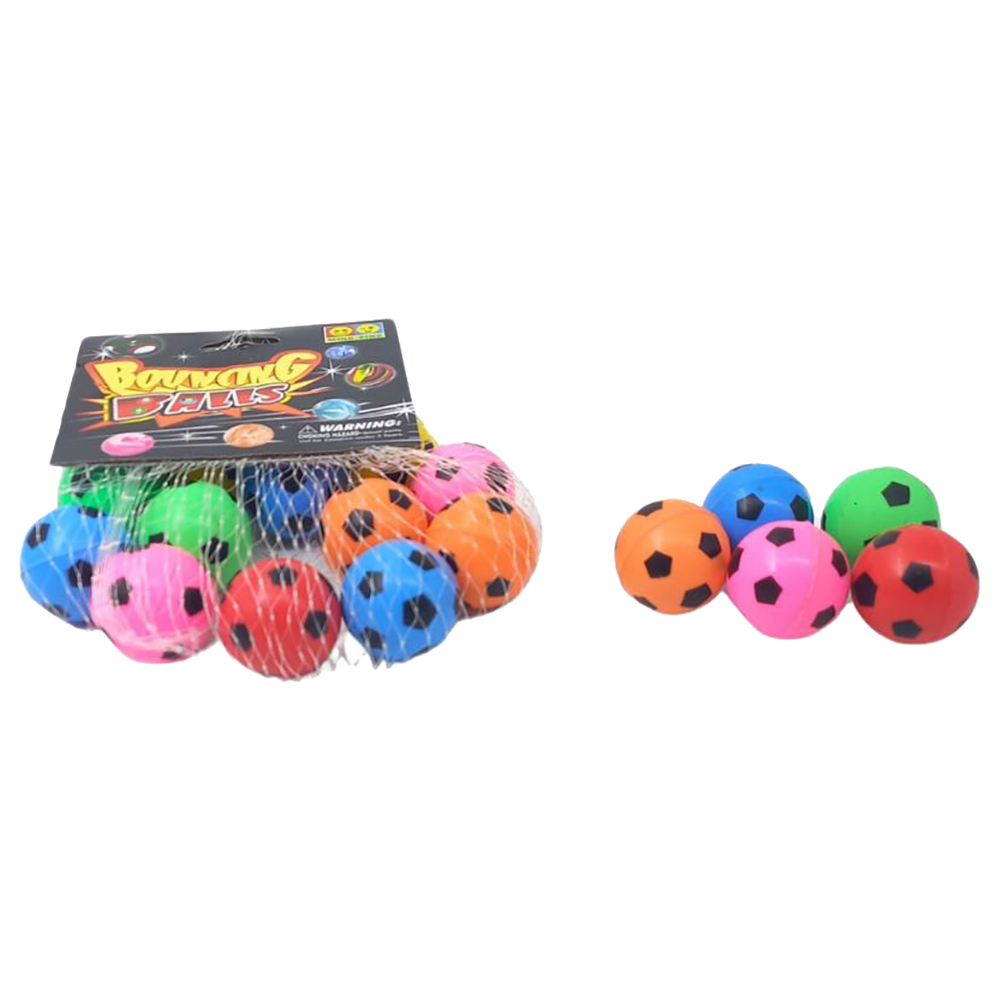 Stem - Try Me Football Bouncy Ball - 12pcs