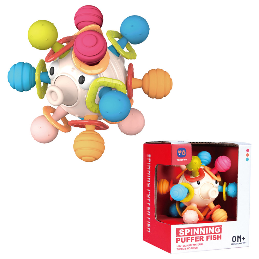 Stem - Baby Sensory Fun Spinning Puffer Fish