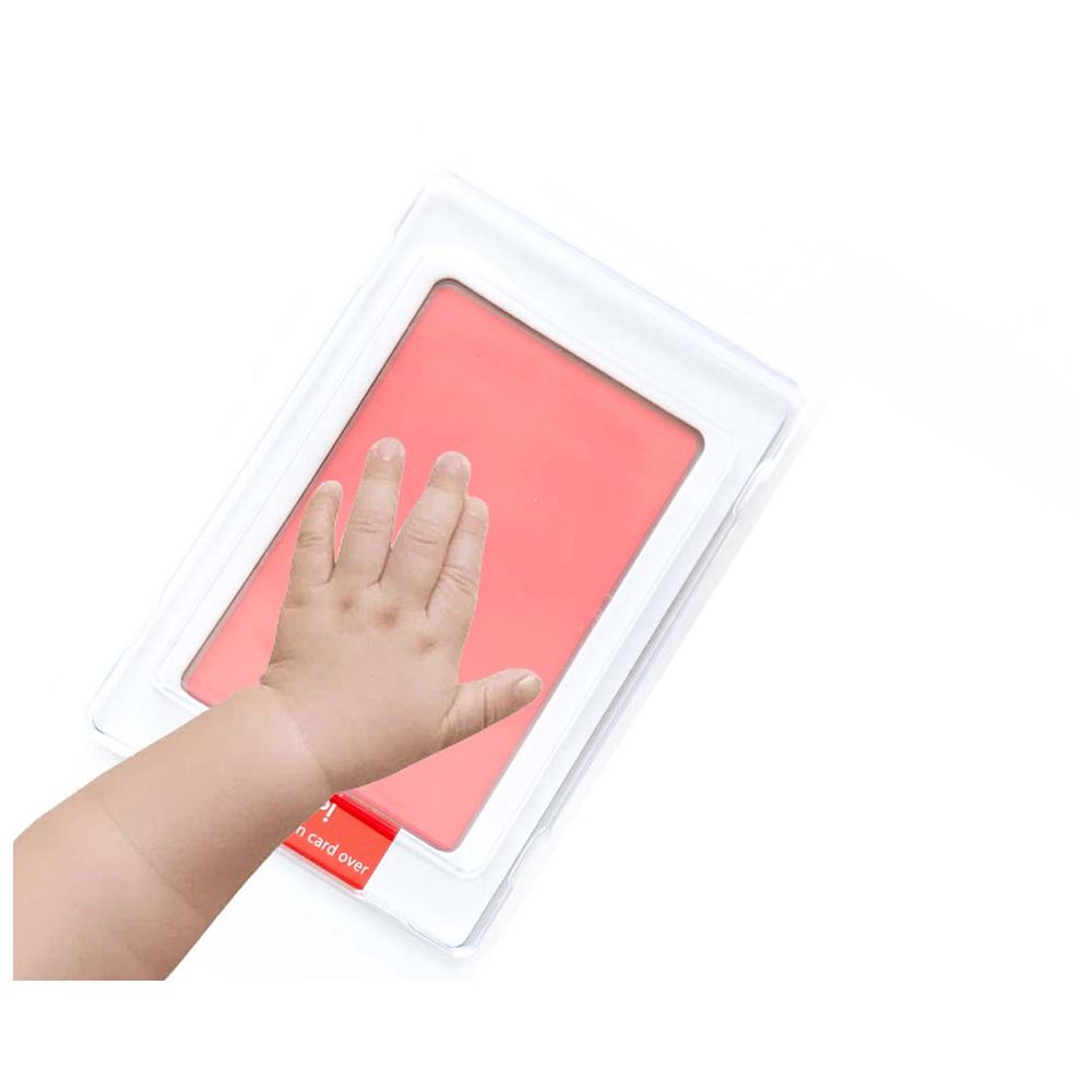 Babies Basic - Clean Fingerprint w/ Two Imprint Cards - 12.5cm - Pink