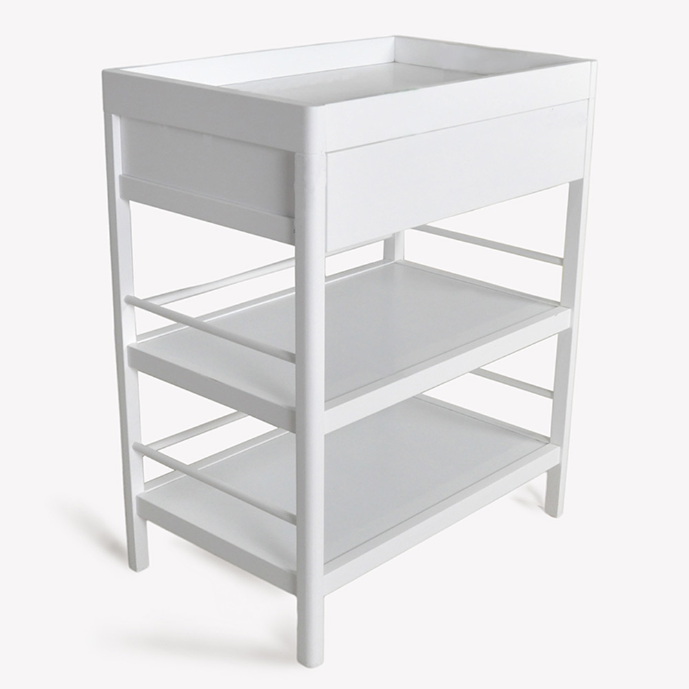 Bumble & Bird - Baby Changing Table - White (Exclusive)