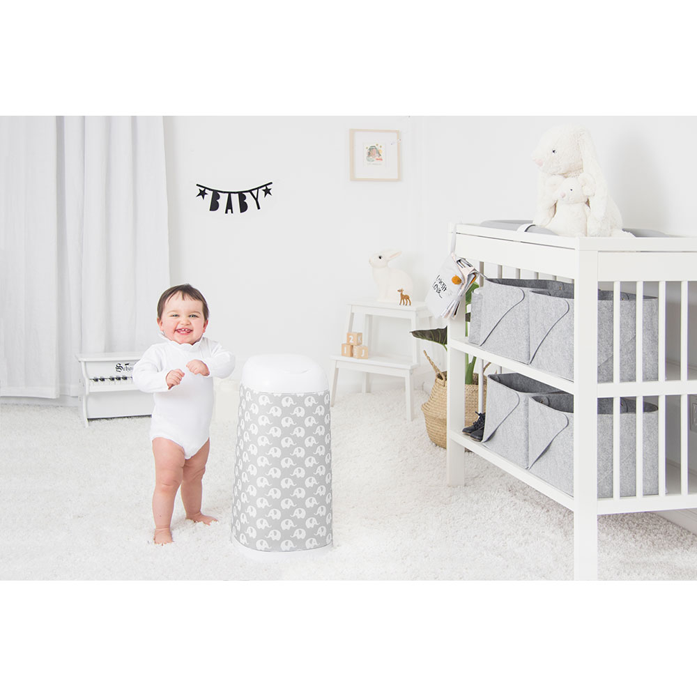 Angelcare - Dress Up Fabric Sleeve - Elephant Grey