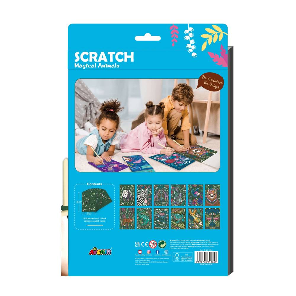 Avenir - Mini Scratch Book - Under the Sea