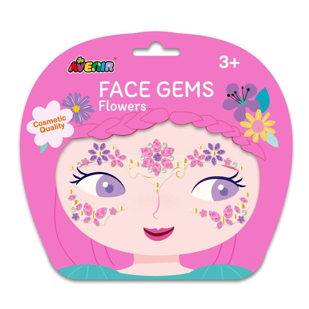 Avenir - Face Gems - Flowers