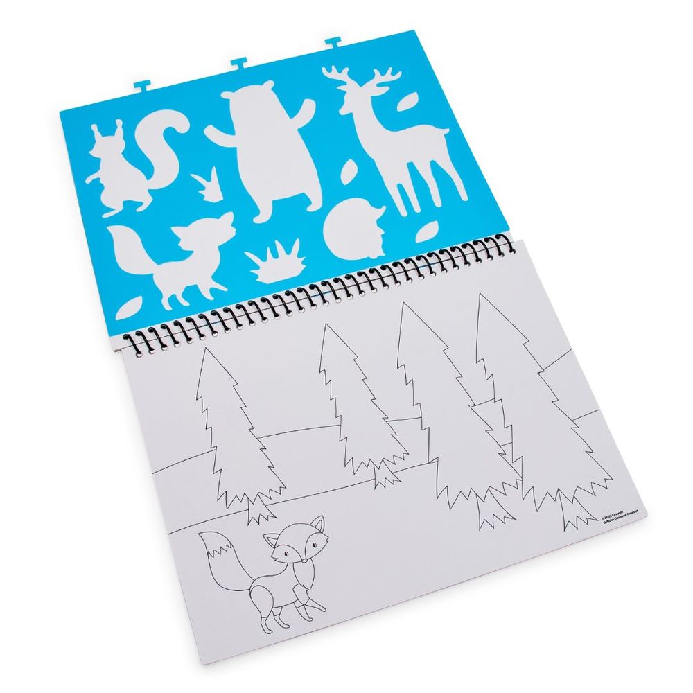 Crayola - Stencil Craft Colouring Pad