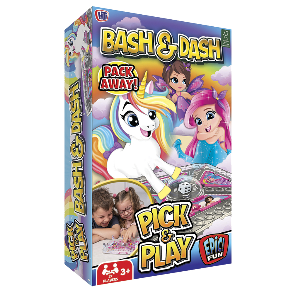 Epic Fun - Bash & Dash-Magical Pick & Play Board Game