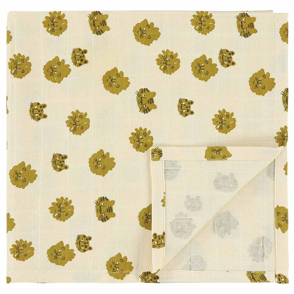 Trixie - Muslin Cloths Set - 3pcs - Lucky Leopard