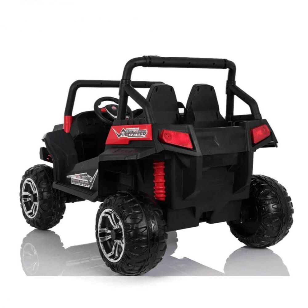 Factual Toys - Jeep Spyder Monster 4X4 Ride On Car - 12V - Red