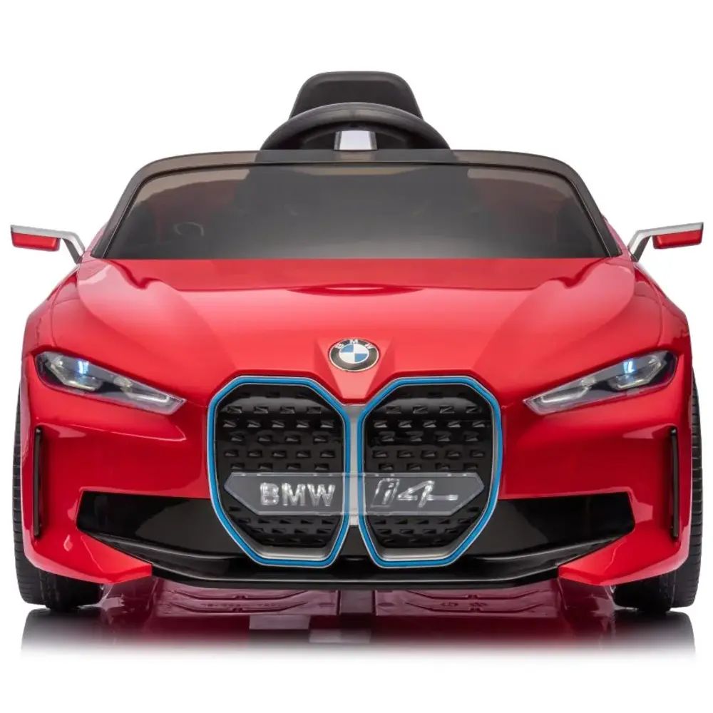 BMW i4 Licensed Electric Ride On Car 12V - Red