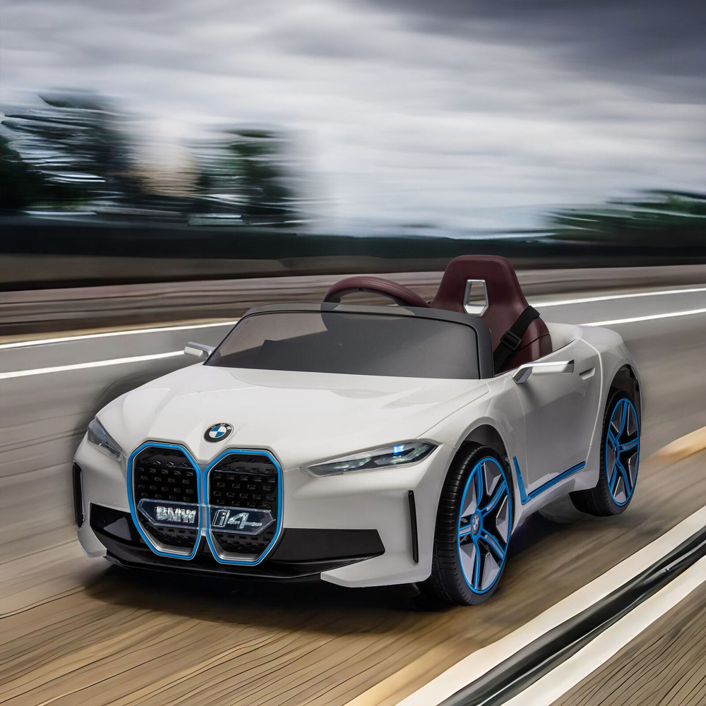 BMW - i4 Licensed Electric Ride On Car - 12V - White