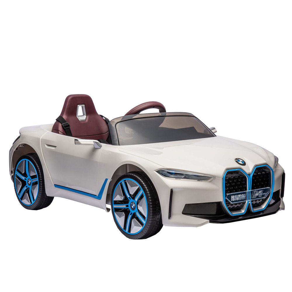 BMW - i4 Licensed Electric Ride On Car - 12V - White