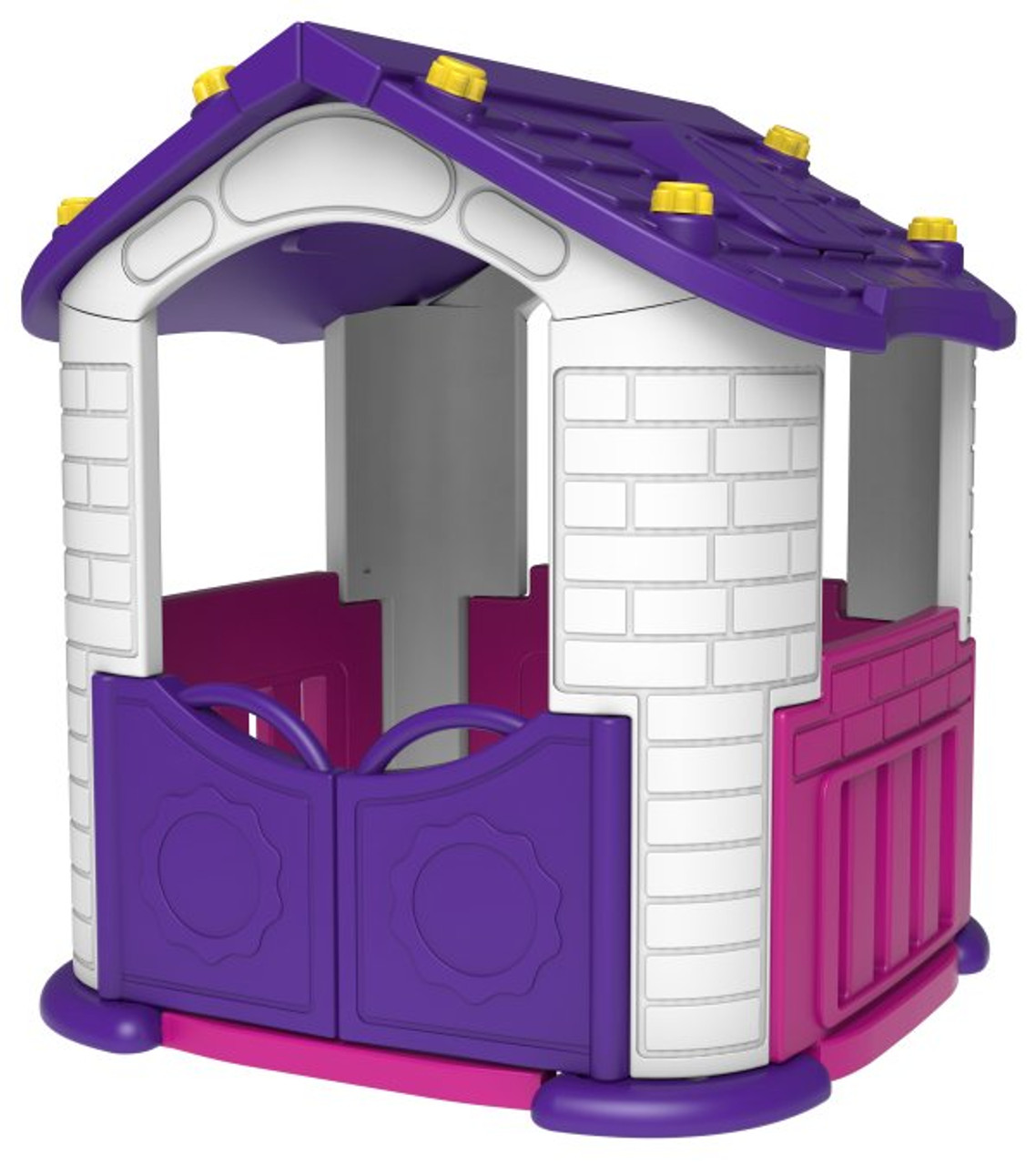 Factual Toys - Kids Playhouse With Slide - Purple
