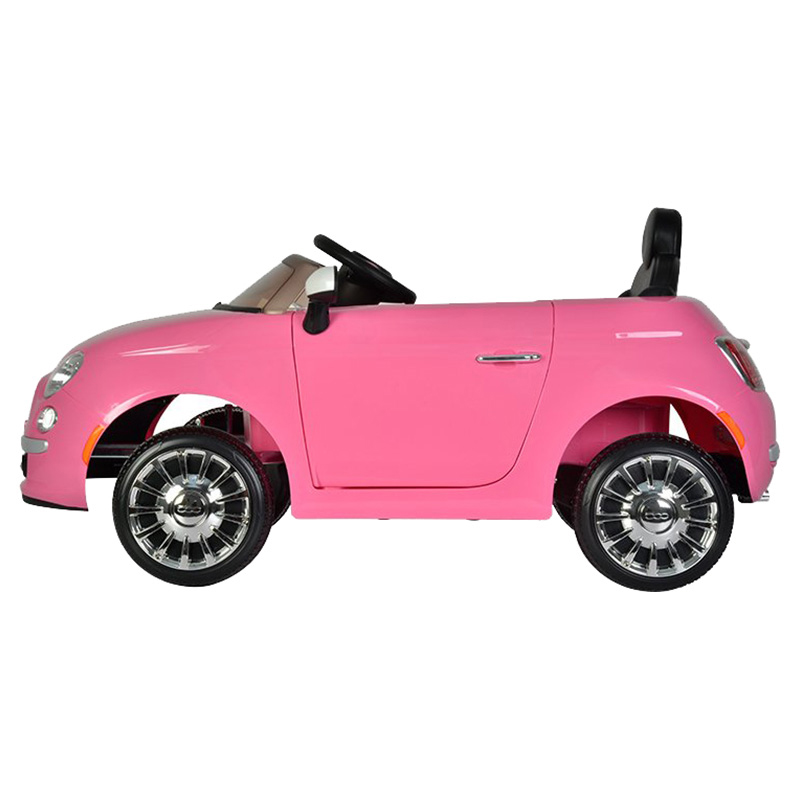Fiat - 500 Kids Rideon Car - Pink - 12V