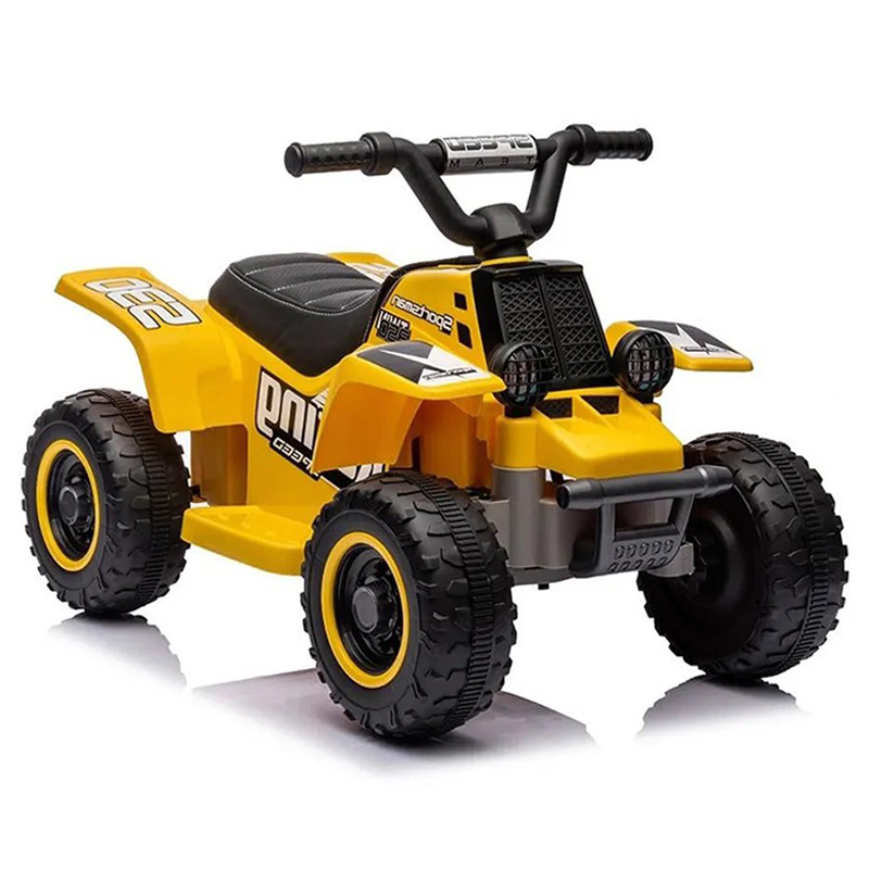Amsham - Kids Quad Bike - Yellow - 6V