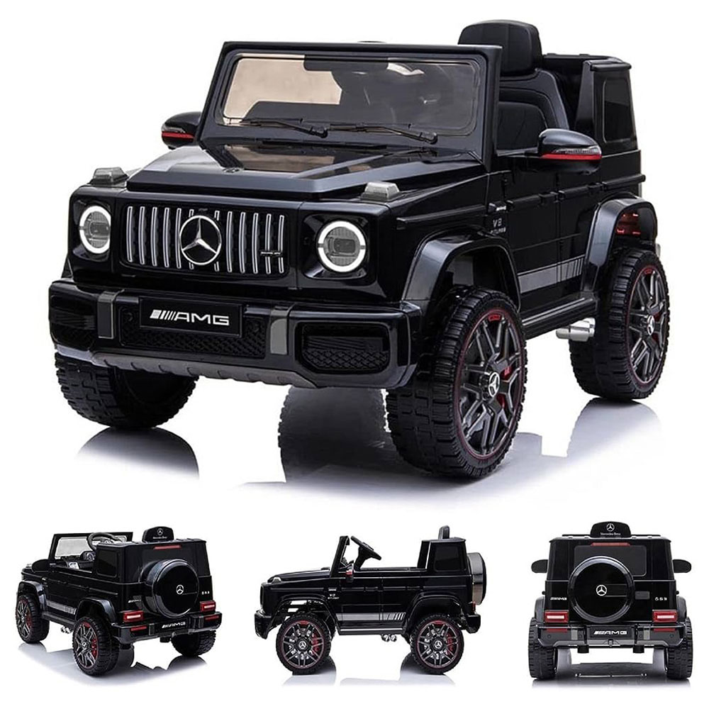 Mercedes-Benz - Kids G63 Rideon Car - Black - 12V