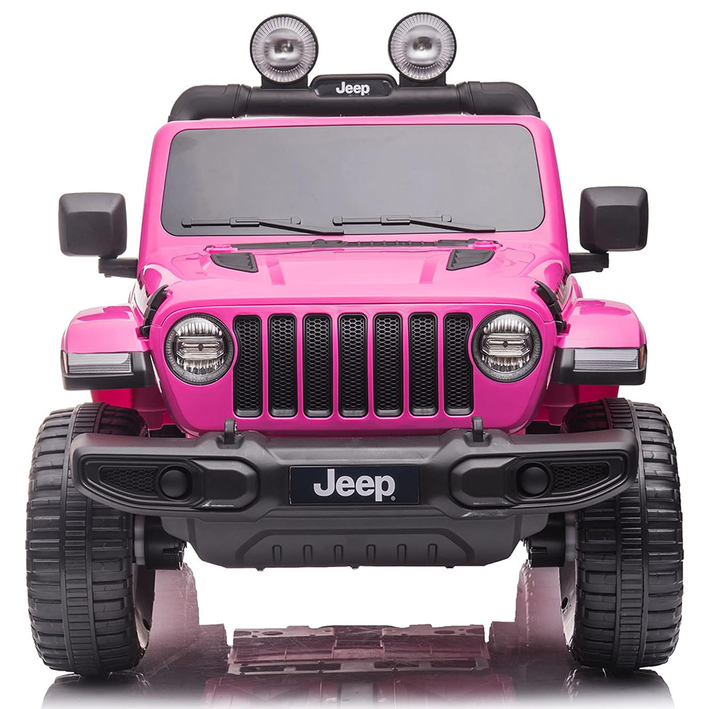Jeep - Rubicon Licensed Kids Ride-On Jeep - 12V - Pink