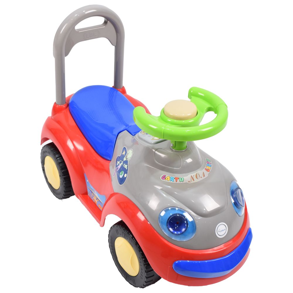 Amla - Abu Oyoun Push Car w/ Out Sounds - Red