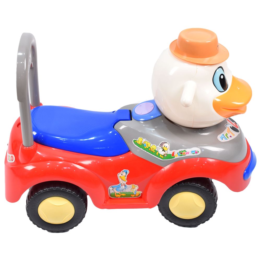 Amla - Duck Push Car w/ Music - Red