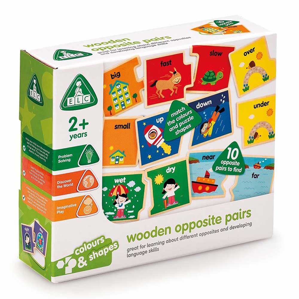Early Learning Centre - Wooden Opposite Pair - Color & Shape