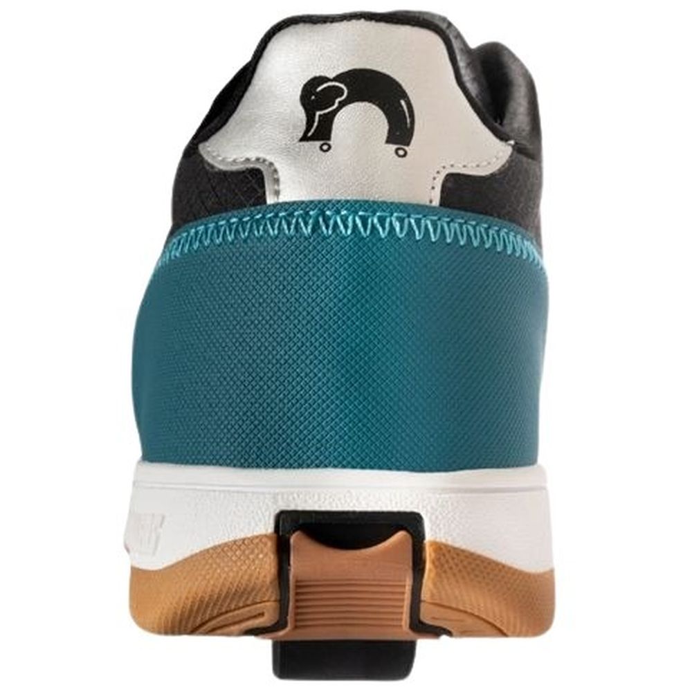 Breezy Rollers - Shoes With Wheels For Kids - Green/Grey