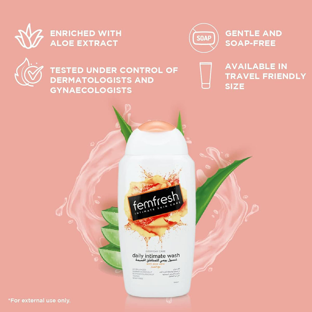 Femfresh - Intimate Wash With Aloe Vera - 250ml