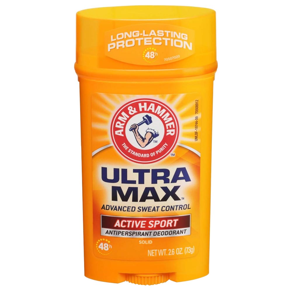 Arm & Hammer - Umax Deodorant Active Sport Solid Wide - 73g