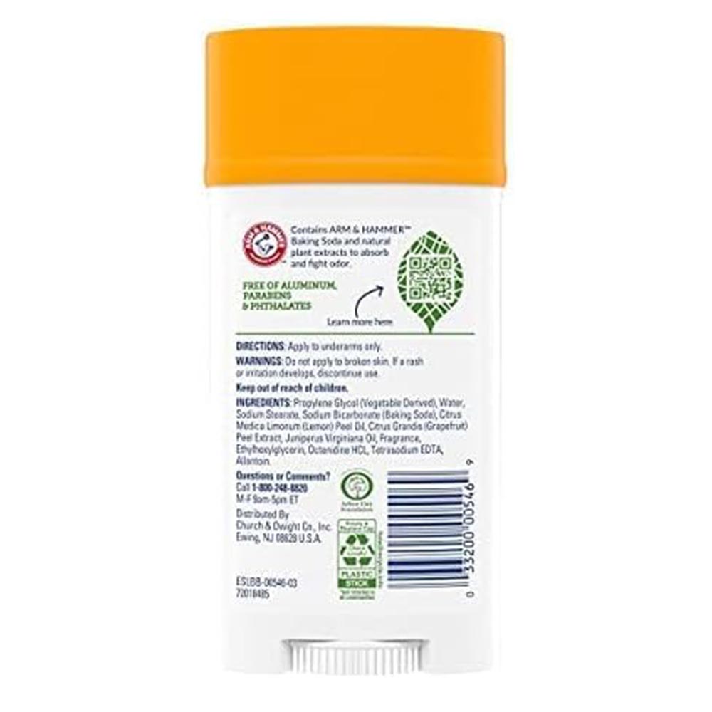 Arm & Hammer - Umax Deodorant Essentials Clean Wide - Juniper Berry - 71g