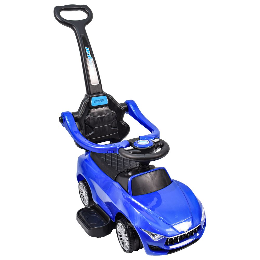 Amla - Push Car w/ Stick Control - Blue
