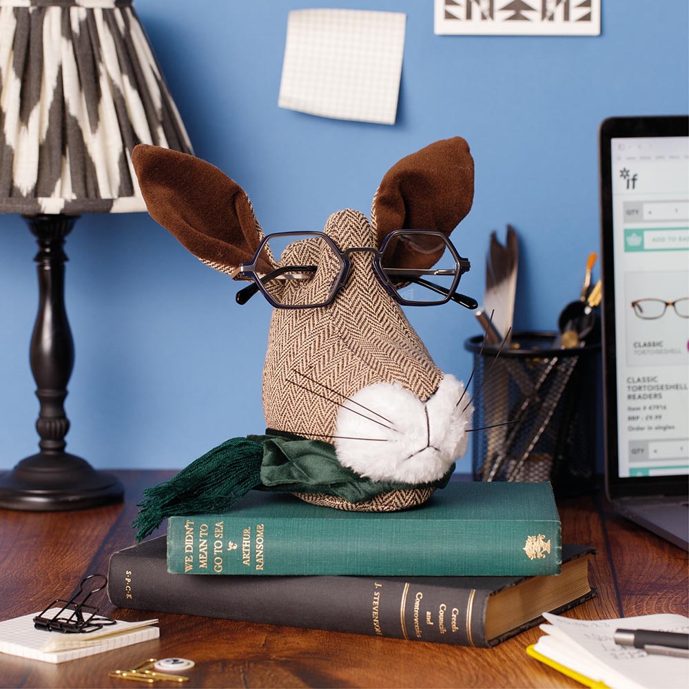 If - Secret Spectacle Society Glasses Stand - Hare For The Dresser