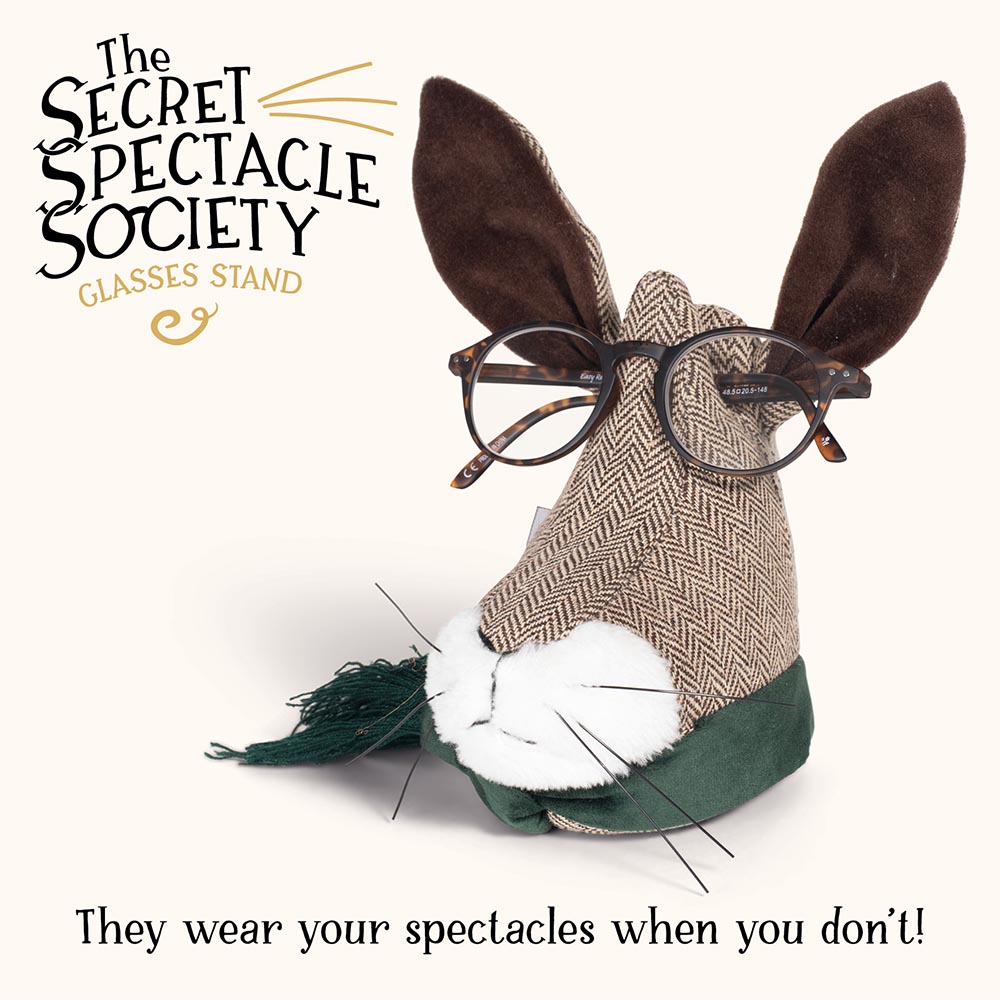 If - Secret Spectacle Society Glasses Stand - Hare For The Dresser