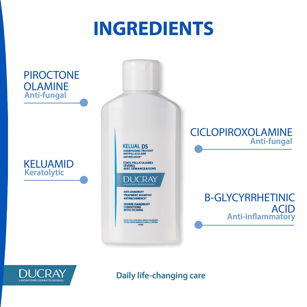 Ducray - Kelual DS Treatment Shampoo - 100 ml