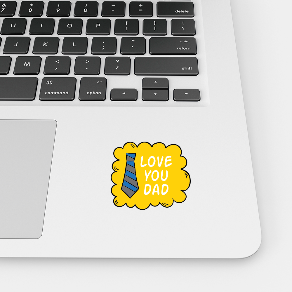 تونكل هاندز - ملصقات مقاومة للماء - Best Dad