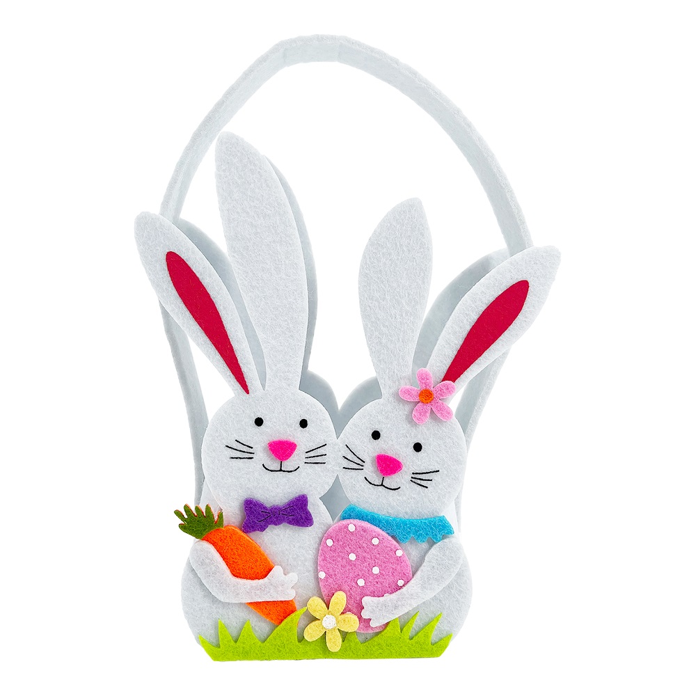 Party Magic - Easter Bunny Felt Bag 16cm