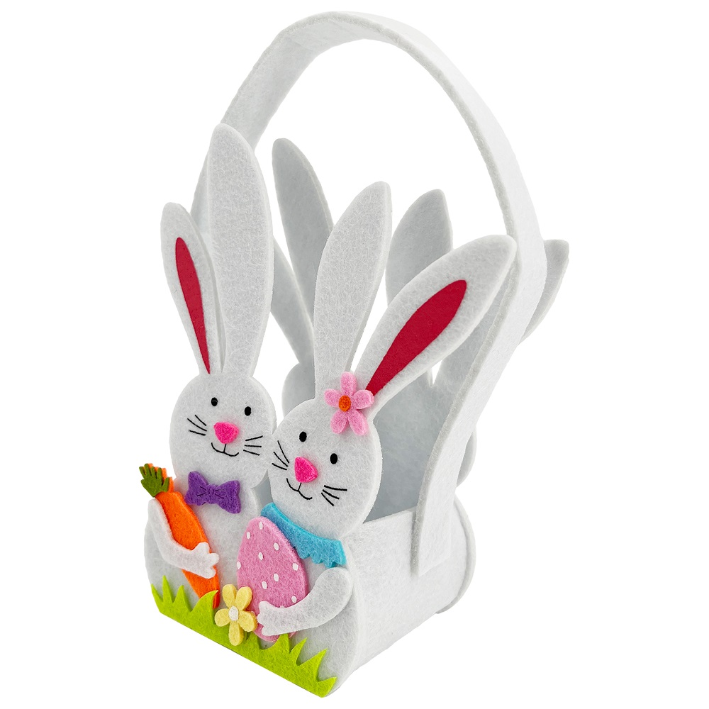 Party Magic - Easter Bunny Felt Bag 16cm