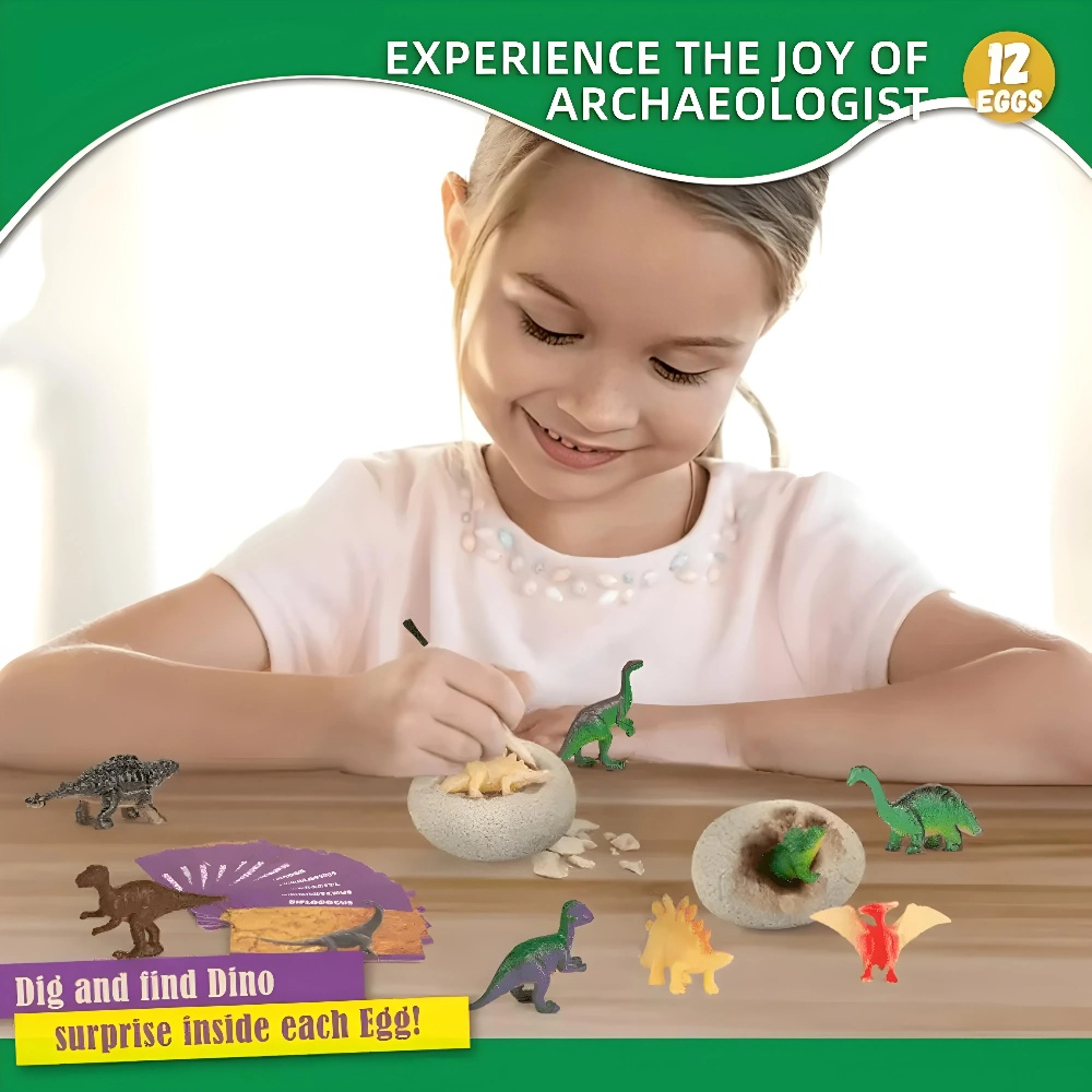 Funfiniti - Magic Dino Egg-Dig Kit