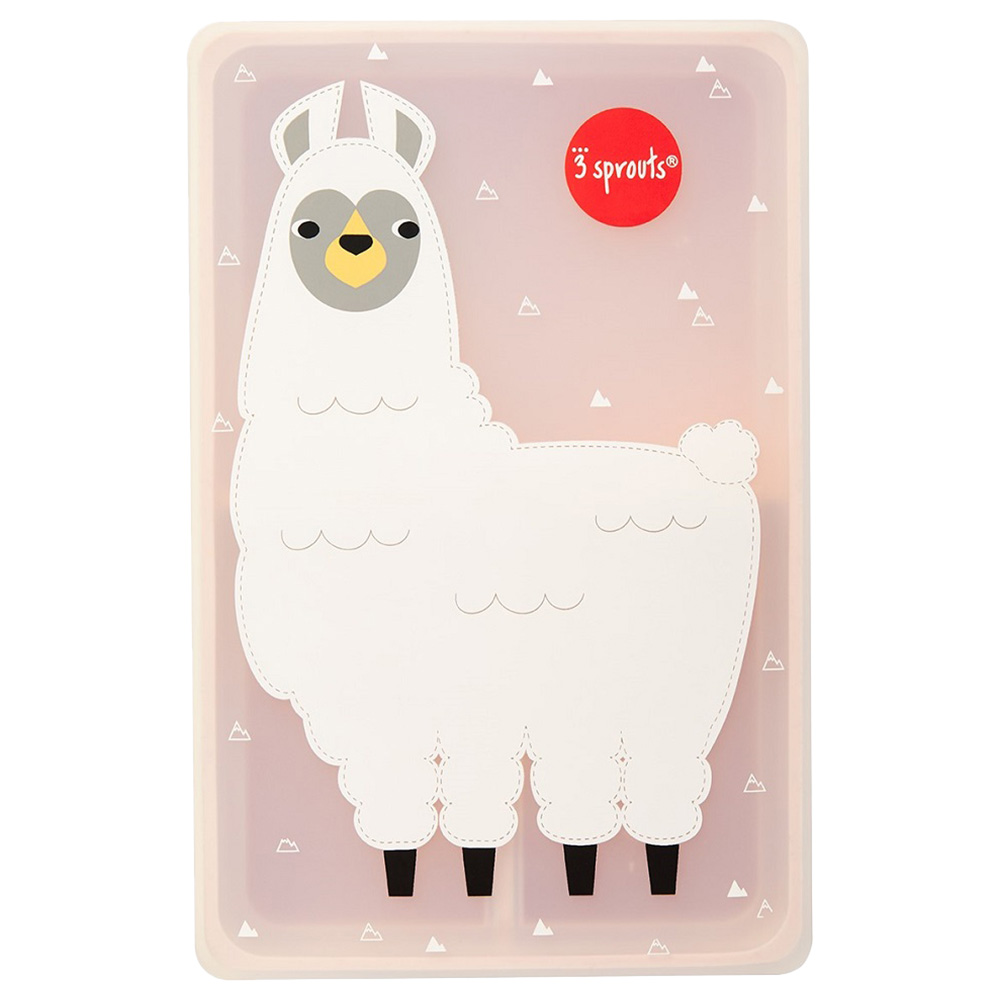 3 Sprouts - Silicone Bento Box - Llama