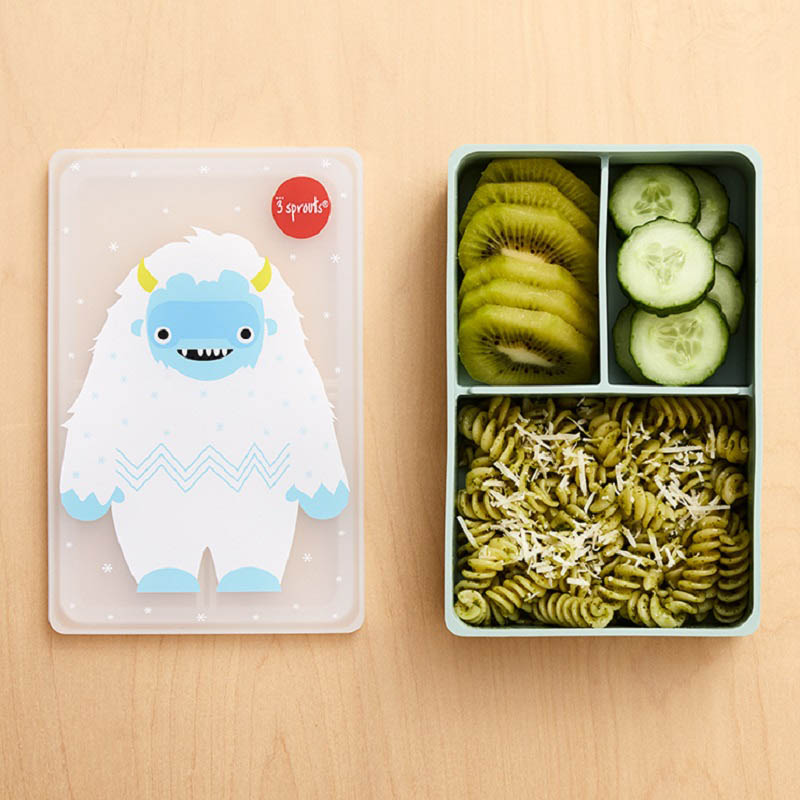 3 Sprouts - Silicone Bento Box - Yeti