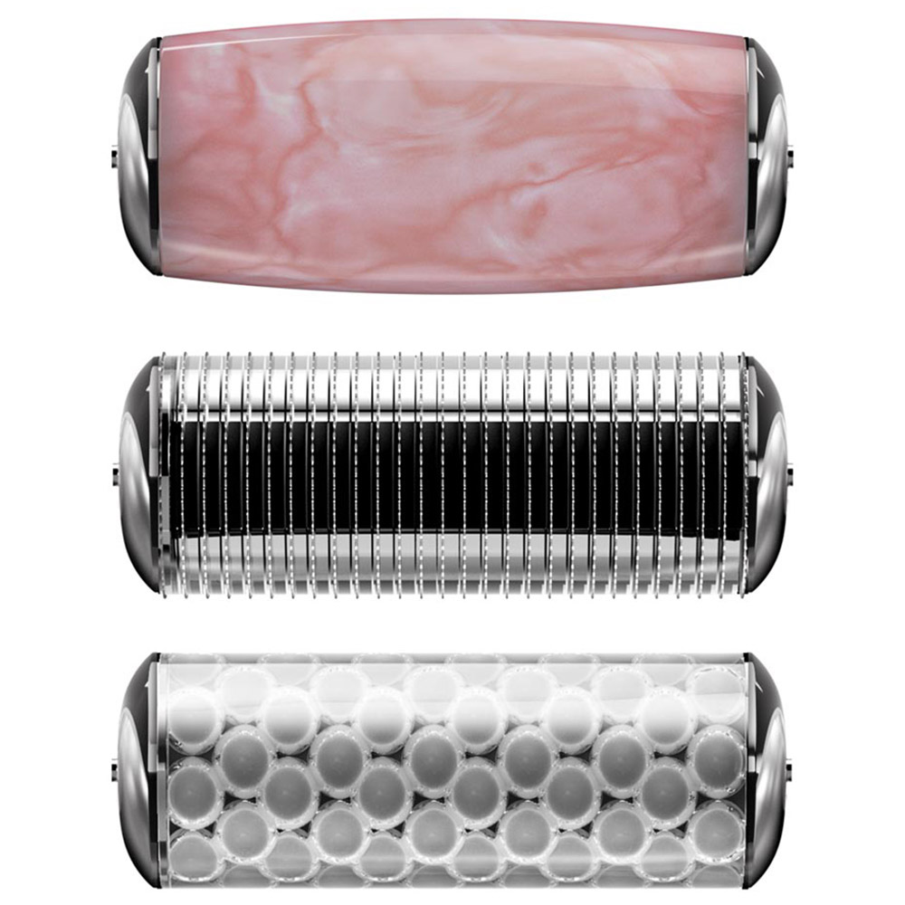 Geske - 9-in-1 Electric MicroNeedle Face & Body Roller - Pink
