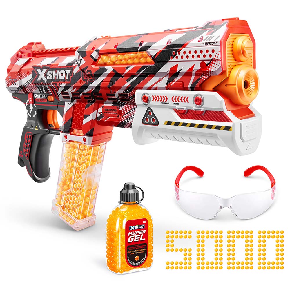 X-Shot - Hyper Gel Blaster w/ 5000 Gellets - Small - Orange