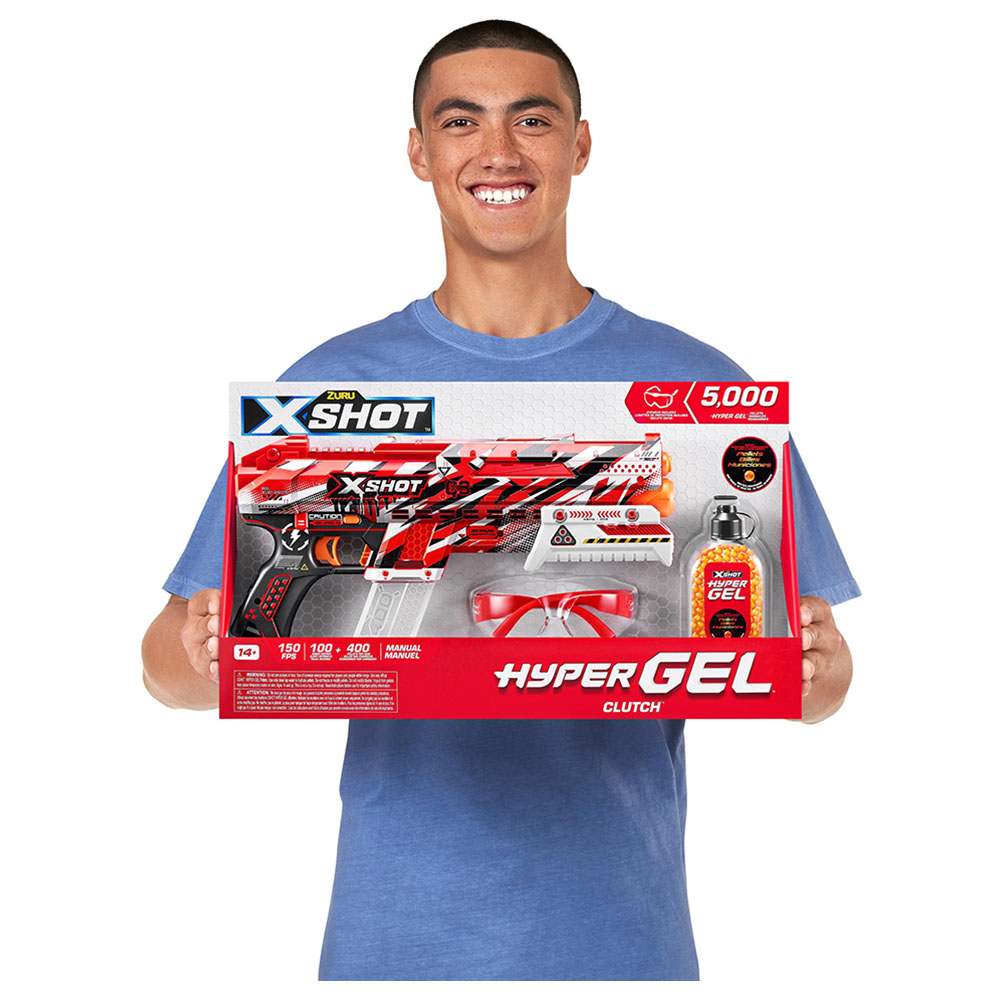 X-Shot - Hyper Gel Blaster w/ 5000 Gellets - Small - Orange