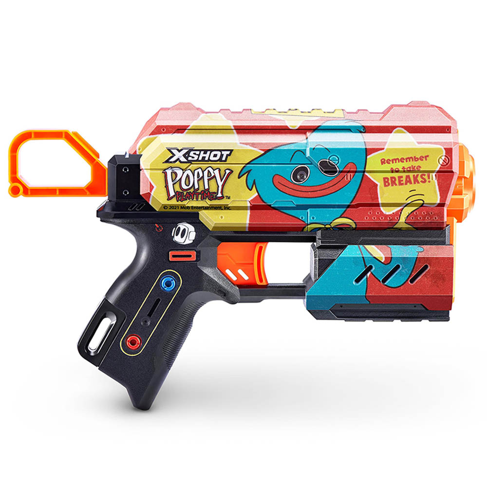 X-Shot - Skins Flux Poppy Playtime S1 w/ 8 Darts - Timeout