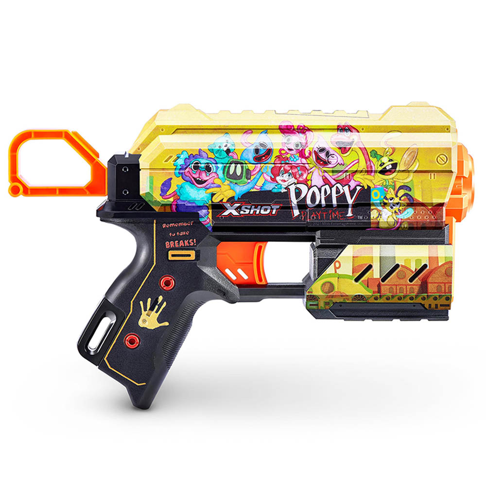X-Shot - Skins Flux Poppy Playtime S1 w/ 8 Darts - Playtime Co