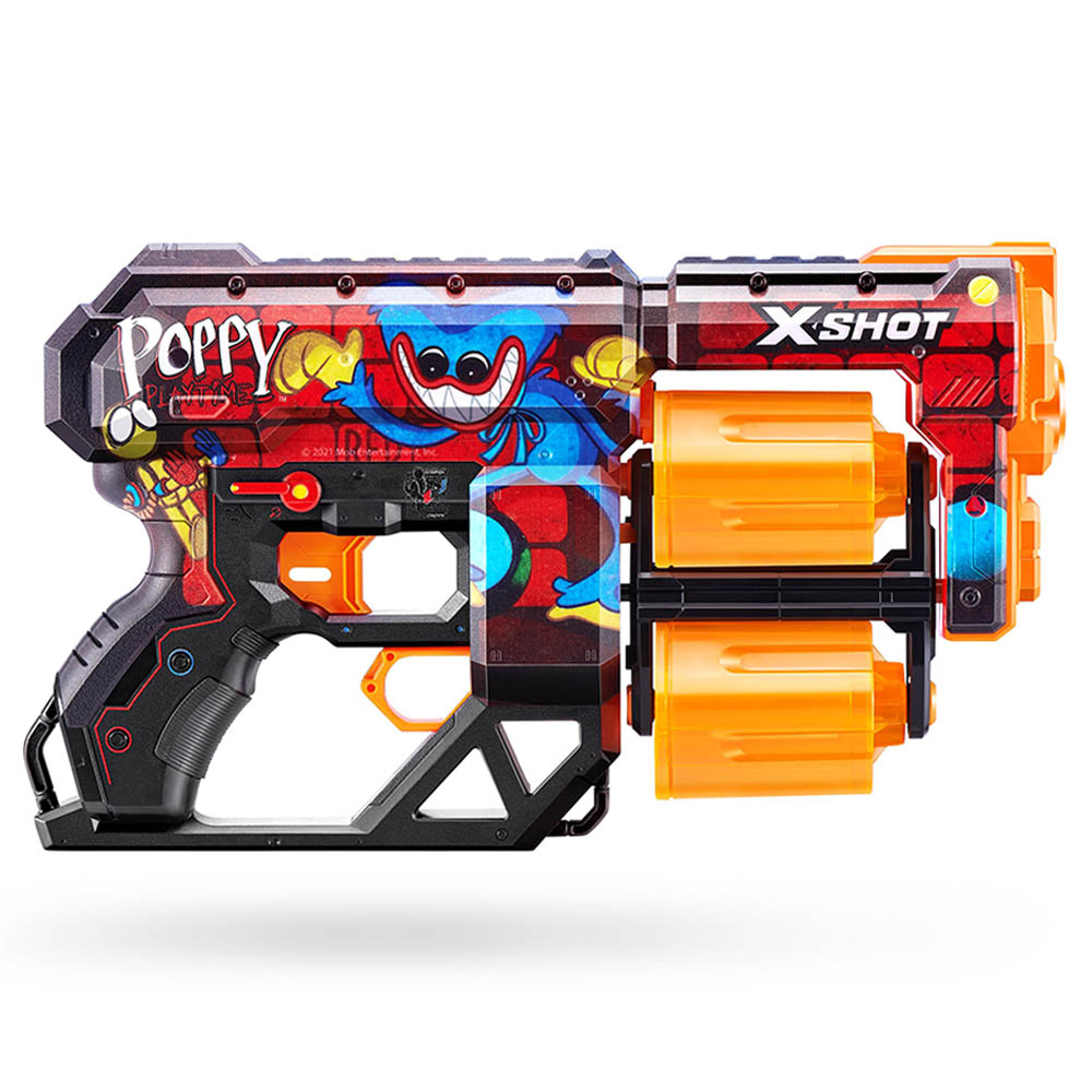 X-Shot - Skins Dread Poppy Playtime S1 w/ 12 Darts - Toony
