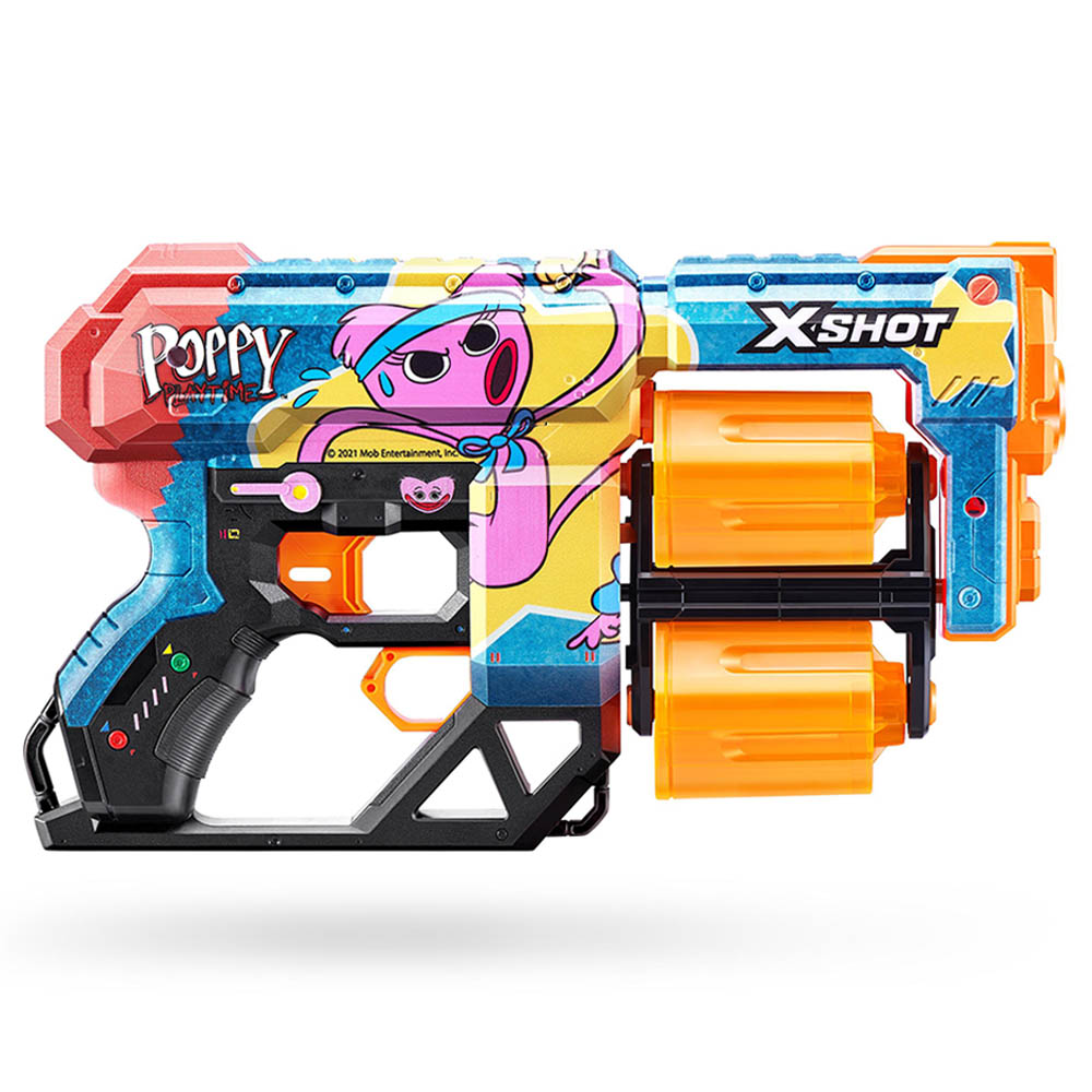 X-Shot - Skins Dread Poppy Playtime S1 w/ 12 Darts - Kissy