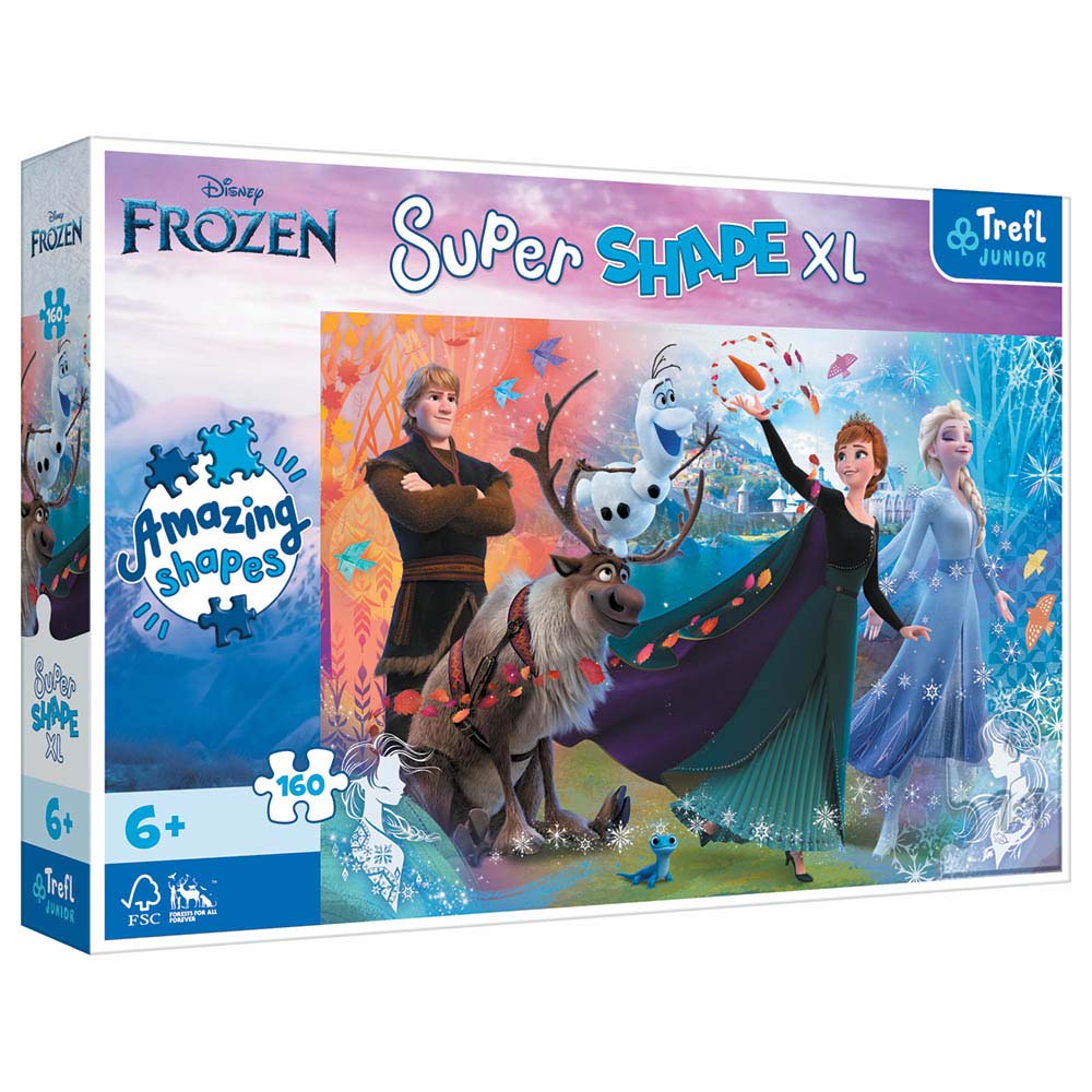 Disney Frozen - Discover The World Of Frozen Puzzle - 160pcs - XL
