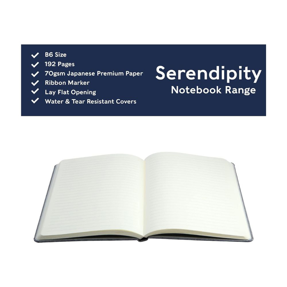 Collins - Serendipity B6 Ruled Notebook - Pink