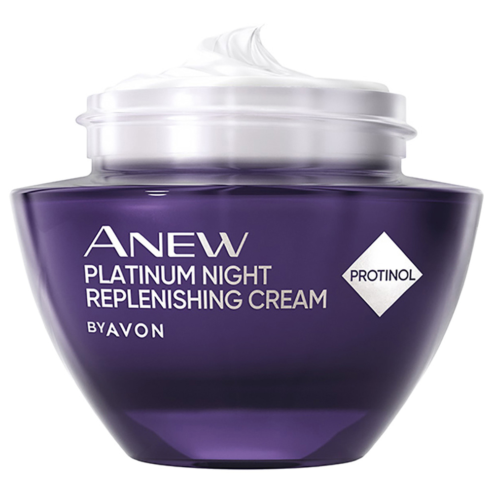 Avon - Anew Platinum Night Replenishing 55+ Cream - 50 ml