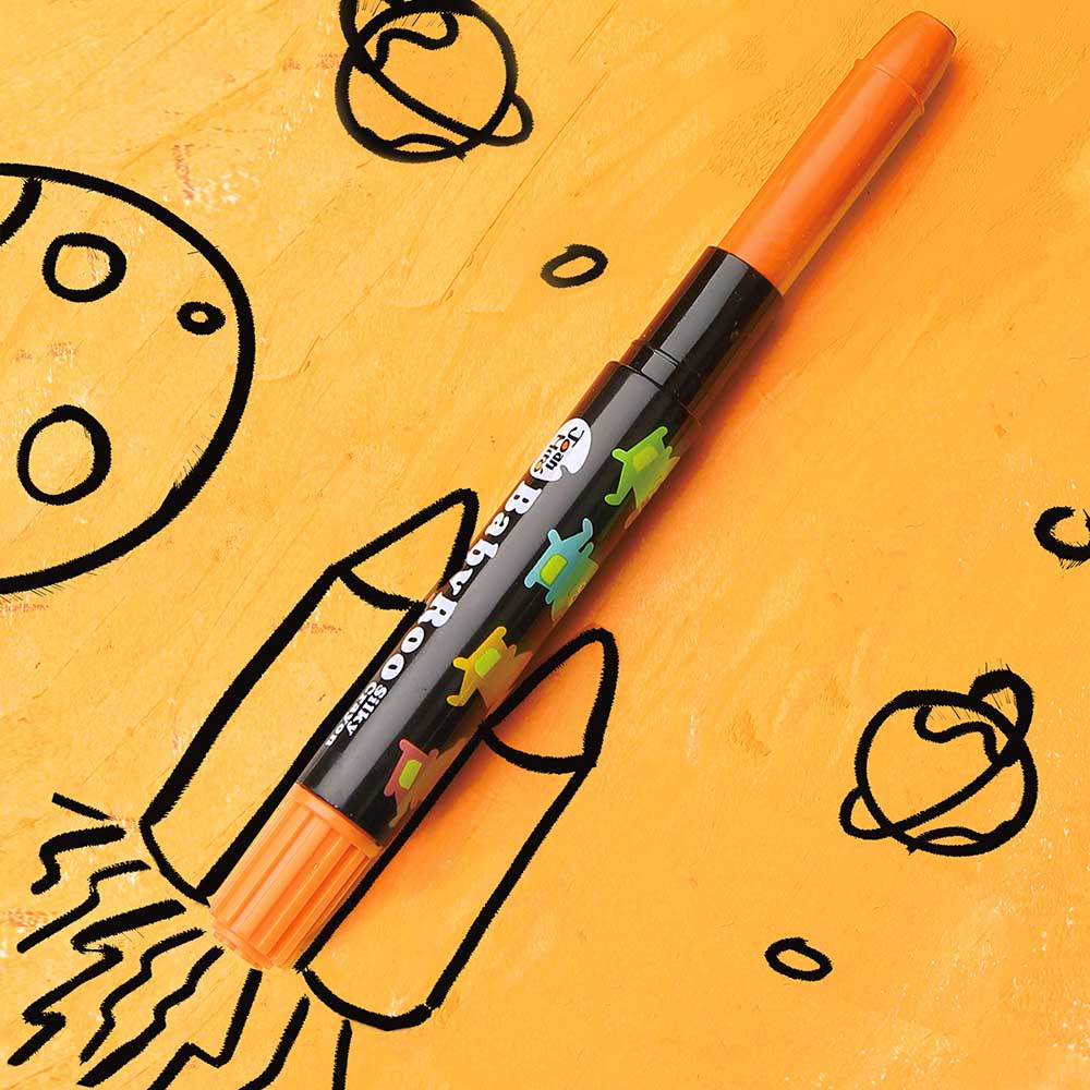 Jar Melo - Twistable Silky Washable Crayons For Toddlers - 12pcs