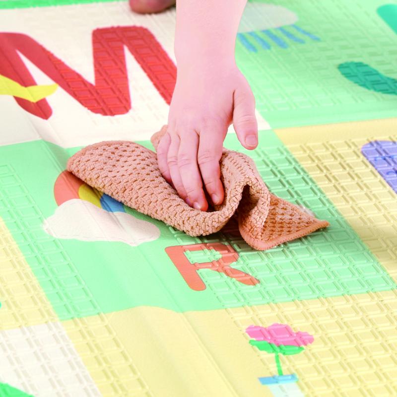 Hape - Double Sided Foldable Alphabet Play Mat with Bag