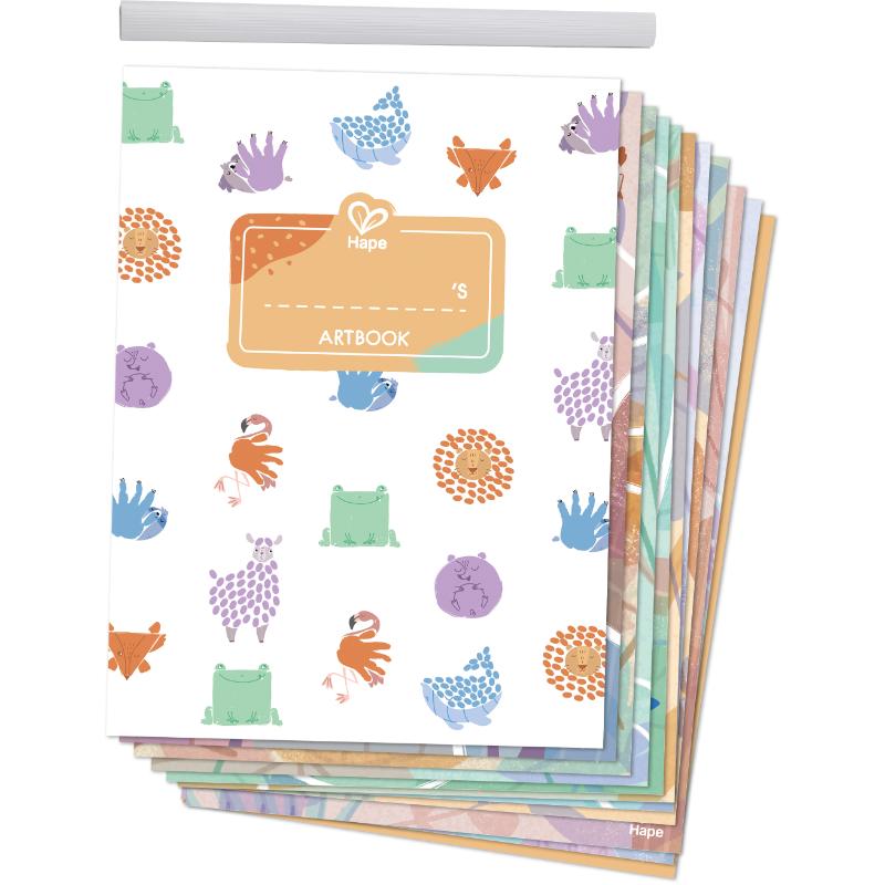 Hape - Creative Mess Finger Painting Art Set - 16pcs