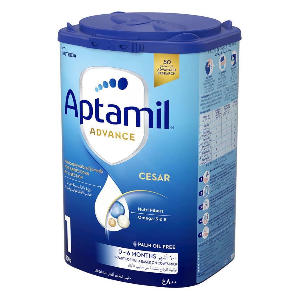 Aptamil - Advance Cesar 1 Infant Milk Formula - 0-6M - 800 g